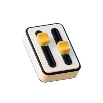 Audio mixer illustration
